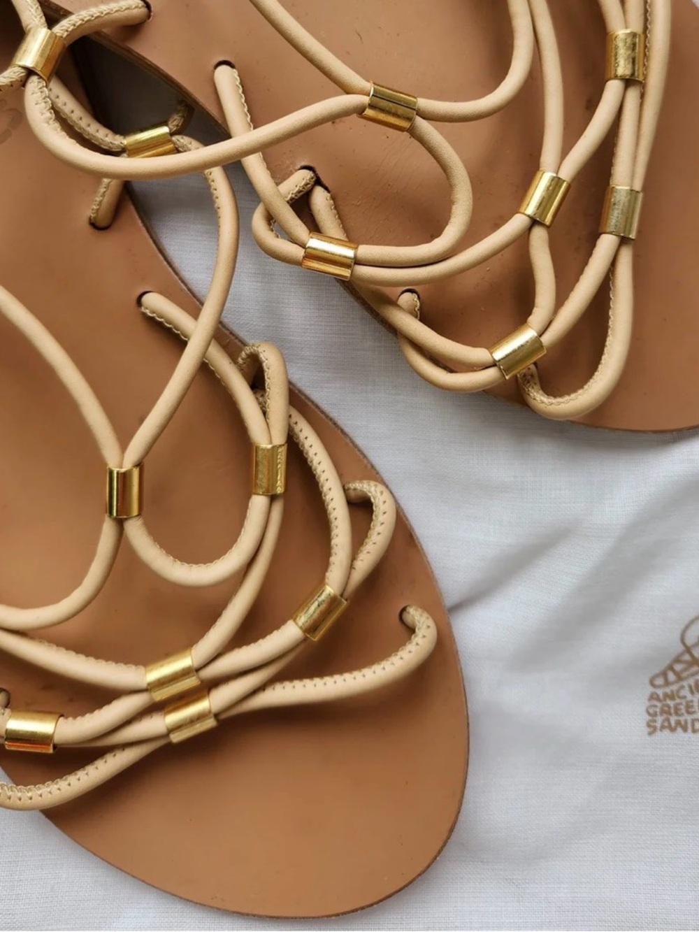 Ancient Greek Sandals
Pacifai Leather Sandals Natural